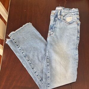 Good American Light Blue Straight Leg Jeans